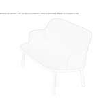 Small fabric sofa Douvrin