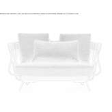 Mała sofa z tkaniny Inhisar