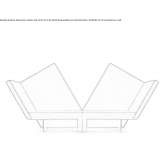 A small sofa with a high backrest Gavello