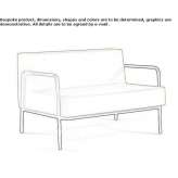 Mała sofa QM Foam Kardhiq