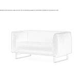 Mała sofa z tkaniny Erfde