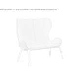A small fabric sofa with a high backrest Cancuc