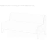 Mała sofa z tkaniny Palmdale