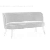 Mała sofa z tkaniny Changata