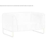 Small fabric sofa Caggiano