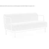 Small fabric sofa Nordholz