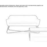 Sofa 2-osobowa Gara