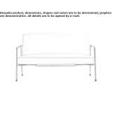 Leather small sofa Galewice