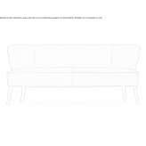 Small fabric sofa Toila