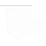 Mała sofa z tkaniny Tribunj