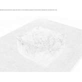 Square pouffe with removable lining Liszki