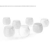 Round fabric pouffe Caprezzo