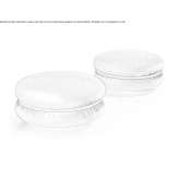 Round fabric pouffe Llusco