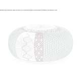 Round fabric pouffe Abades