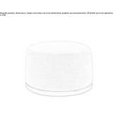 Round pouffe Polliat