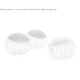 Cedar wood and fabric stool Provatas