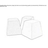 Upholstered stool Bilytske
