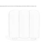 Prostokątna pufa skórzana Rofrano