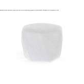 Fabric pouf with removable lining Passart