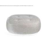 Pouffe upholstered with fabric Eferding