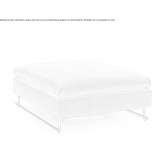 Fabric pouffe/footstool Raholt