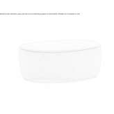 Fabric pouffe Eldon