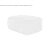 Rectangular fabric pouffe Fairport