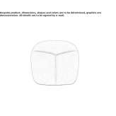 Upholstered pouffe Issiglio