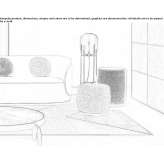 Pouffe upholstered with fabric Carvin