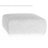 Rectangular pouffe made of cotton Eastoft