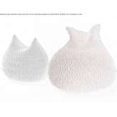 Pouffe made of mohair wool Irupi