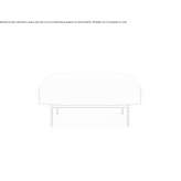 Upholstered pouffe Joliet