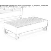 Leather pouffe/coffee table Rayones