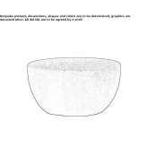 Upholstered round fabric pouffe Parchim