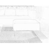 Fabric pouf with removable lining Pourrain