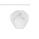 Upholstered round fabric pouffe Yashanal