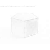 Upholstered pouffe Tebosa