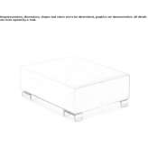 Upholstered pouffe Sluderno