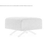 Rectangular fabric pouffe Momence