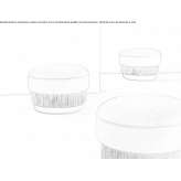 Round pouffe Islip