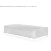 Rectangular bed-pouf Palanga