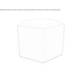 QM Foam pouffe Carraia
