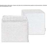Square fabric pouffe Mokhos