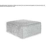 Rectangular fabric pouffe Buti