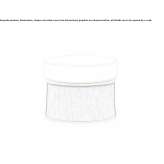Round fabric pouffe Iota