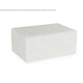Upholstered rectangular fabric pouffe Camber