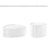 Pouf upholstered in fabric with removable lining Izsak