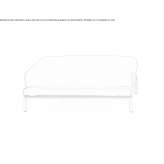 Footstool upholstered in leather Osjakow