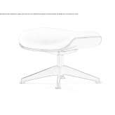 Swivel footrest with 4-star base Wiehl