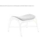 Rattan footstool Drew